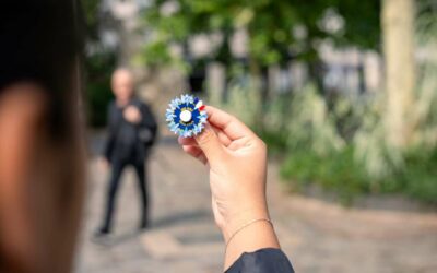 Le Bleuet de France au Château de Flaugergues