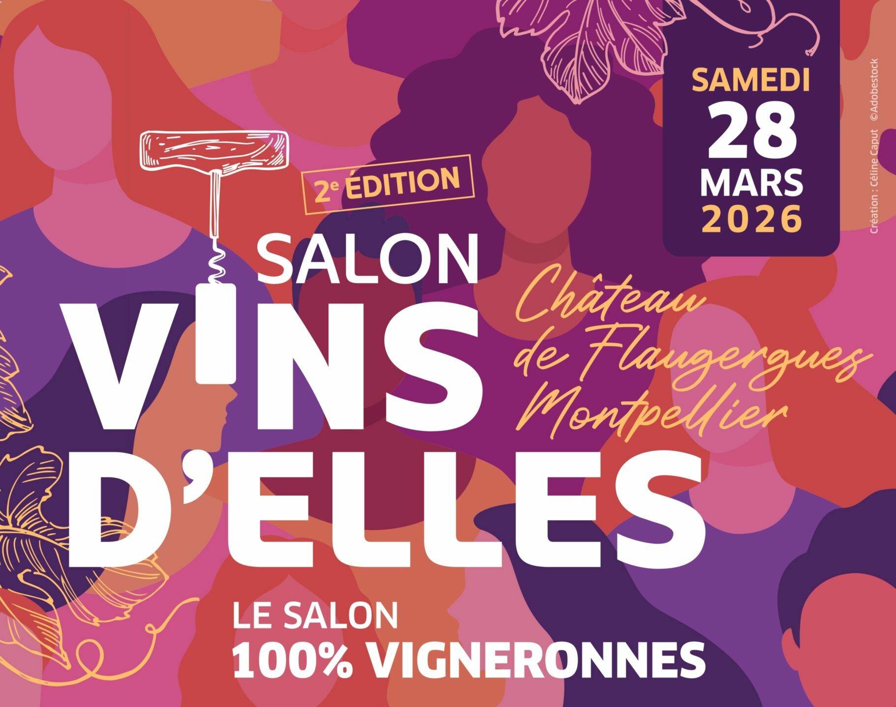Le château de Flaugergues accueille le salon Vins d&rsquo;Elles le 28 mars 2026
