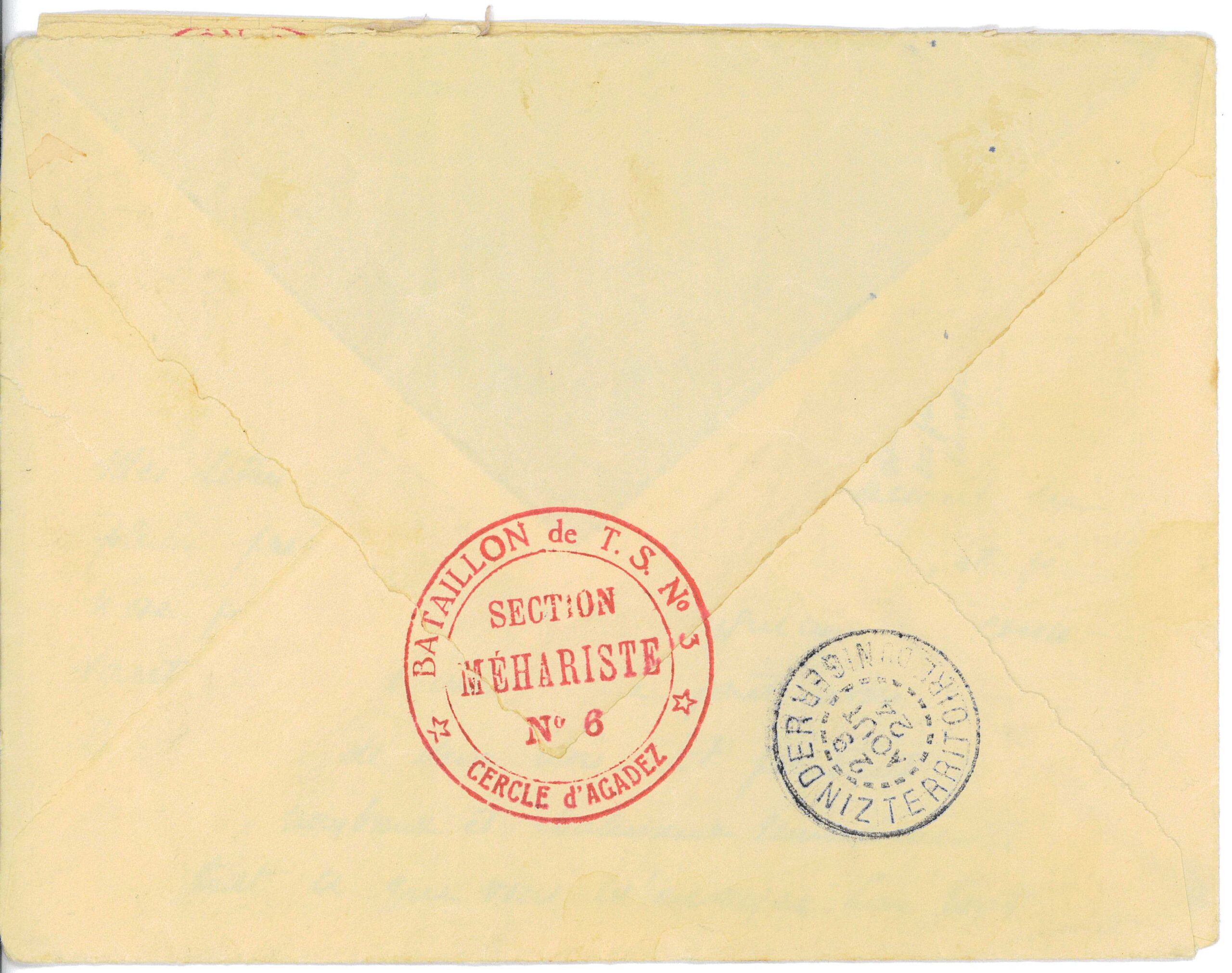 Lettre de René de Saizieu